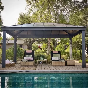 גזיבו לגינה 3.6x4.3 דגם Dallas מפואר CANOPIA-הובלה חינם 705938