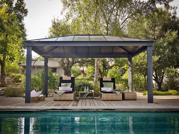 גזיבו לגינה 3.6x4.3 דגם Dallas מפואר CANOPIA-הובלה חינם 705938