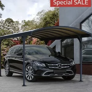 חניה לרכב Vitoria אפורה 3x5-הובלה חינם 702348