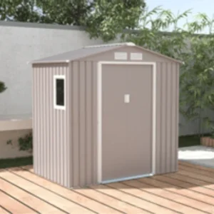 מחסן גינה מתכת Garden Tiv WG74 2.13x1.31x2.05