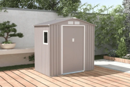 מחסן גינה מתכת Garden Tiv WG74 2.13x1.31x2.05