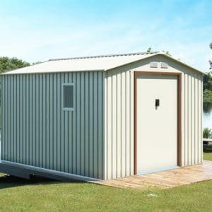 מחסן גינה מתכת פרמיום דגם 2.77X3.19 Garden Top T910