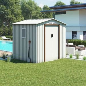 מחסן מתכת פרמיום דגם 2.13X1.91 Garden Top T76