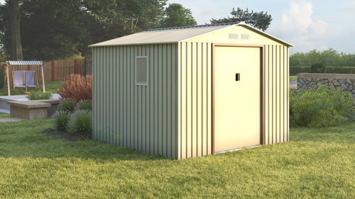 מחסן מתכת פרמיום דגם 2.77X2.55 Garden Top T98