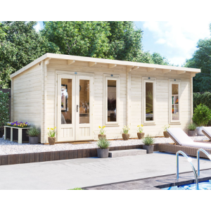 מחסן עץ פרימיום 6X3 Terminator עובי 45 DunsterHouse