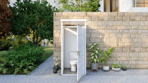 מבנה שירותים 100X100 ס"מ everest