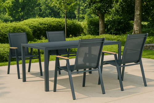 סט פינת אוכל לימה שולחן + 4 כיסאות PLAYA