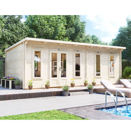 מחסן עץ פרימיום 7X3 Terminator עובי 45 DunsterHouse