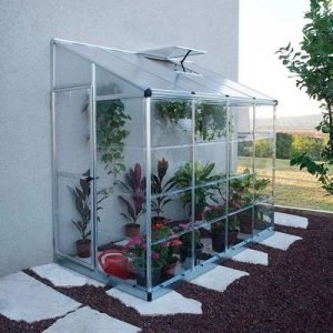 חממה ביתית 1.2x2.4 LEAN TO הובלה חינם 704052 CANOPIA