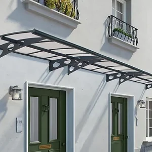 גגון Herald אפור שקוף 1.4x6.7 - הובלה חינם 703922 CANOPIA