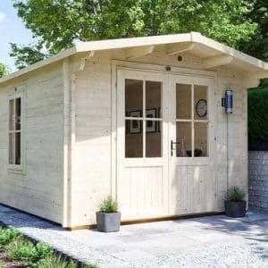 מחסן עץ פרימיום Avon 3X5 עובי 45 DunsterHouse