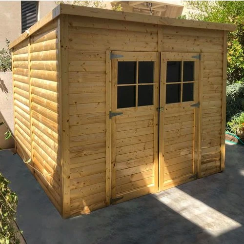 מחסן גינה עץ "רוטרדם 88" 2.51/2.54 GX88H GARDEN X