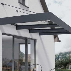 גגון SOPHIA XL אפור שקוף 1.4x2.9 הובלה חינם 706974 CANOPIA