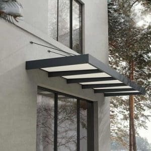 גגון SOPHIA XL אפור שקוף 1.4x4.7 הובלה חינם 706976 CANOPIA