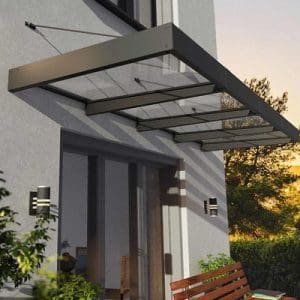 גגון SOPHIA XL אפור שקוף 1.4x3.8 הובלה חינם 706975 CANOPIA