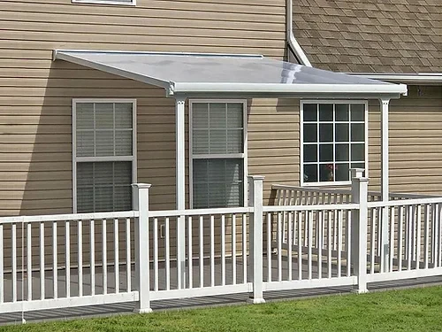 פרגולה אלומיניום Feria לבנה 3x3.1 עם קירוי לבן-הובלה חינם 702720 CANOPIA