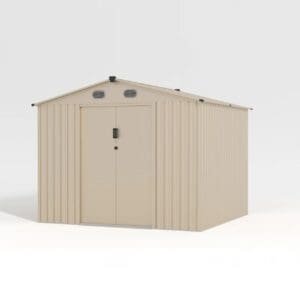 מחסן גינה מתכת מחוזק Garden Tiv C96 2.77x1.91x2.12