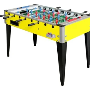 שולחן כדורגל COLLEGE צבע צהוב תוצרת איטליה רוברטו פרה