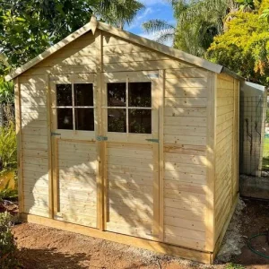 מחסן גינה עץ "ווסטהאם 86" 2.59/1.91 GX86B GARDEN X