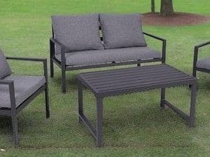 פינת ישיבה מאלומיניום דגם עידן PLAYA