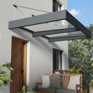 גגון SOPHIA XL אפור שקוף 1.4x1.9 הובלה חינם 706973 CANOPIA