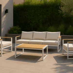 מערכת ישיבה אלומניום דגם Capri PLAYA