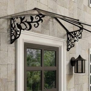 גגון LILY שחור שקוף 0.9x2.1 הובלה חינם 706612 CANOPIA