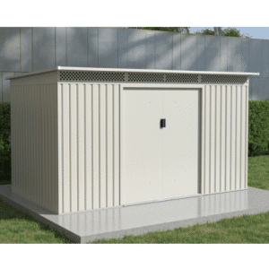 מחסן מתכת דגם Bella לבן 3.40X2.06 Garden Top