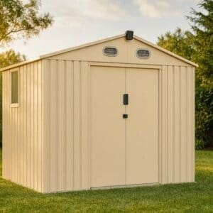 מחסן גינה מתכת מחוזק Garden Tiv C98 2.75x2.56x2.12