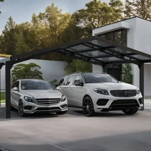 חניה כפולה לרכב 5.7x6 Sydney Apex-הובלה חינם 707410 CANOPIA