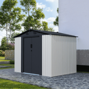 מחסן מתכת 2.47X1.93 דגם Garden Top T186