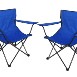 זוג כיסאות במאי מתקפלים - בצבע כחול PLAYA