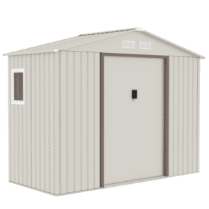 מחסן מתכת 2.77X1.3 דגם T94 שמנת - Garden Top