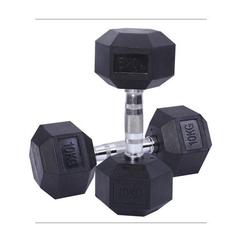 משקולת דאמבל משושה 20 ק"ג EUROLEAP