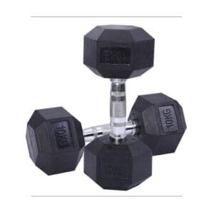 משקולת דאמבל משושה 17.5 ק"ג EUROLEAP